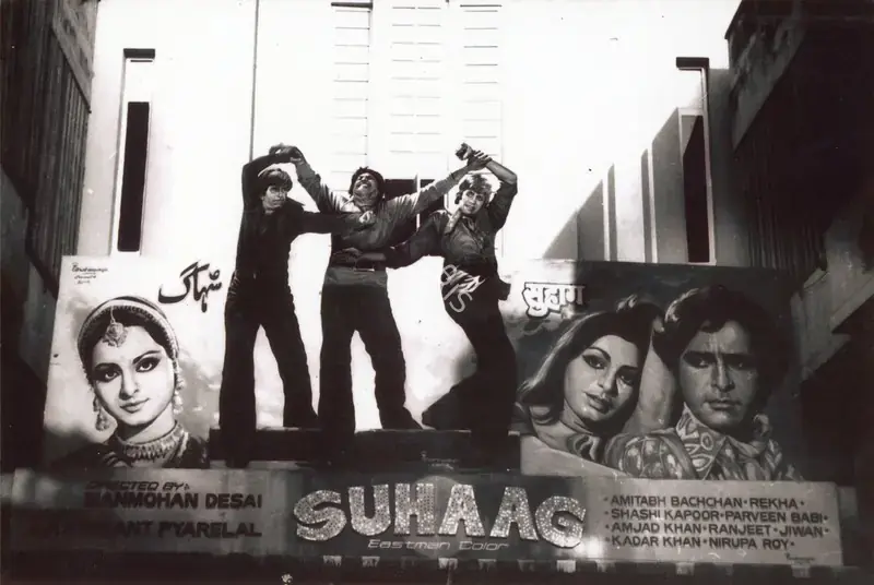 Trehan, Prakash (Producer), Suhaag, 1979 | Single Screen Cinema Hoarding | CinemaEducation | 00647556