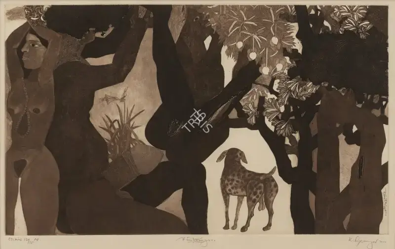 Goud, K. Laxma (Artist). Untitled, 2000 | Print