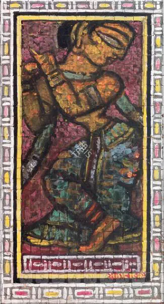 Roy, Jamini (Artist). Untitled, 1955 | Painting