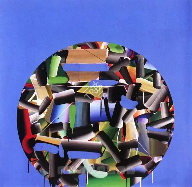 Krishnamachari, Bose (Artist). Untitled. Acrylic and oil on canvas, 2004 | Painting | FineArts | 00598270