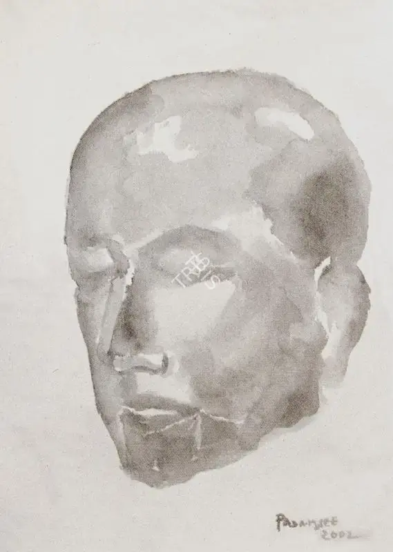 Padamsee, Akbar (Artist). Head, 2002 | Painting