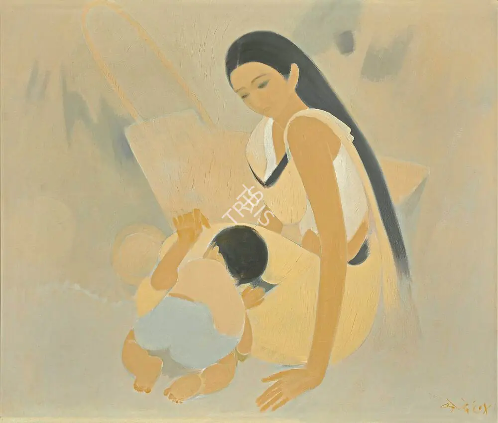 Bendre, N.S. (Artist). Untitled, 1974 | Painting