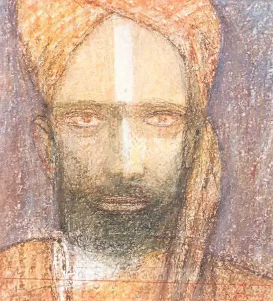 Pyne, Ganesh (Artist). The Bengali Baul, n.d. | Painting