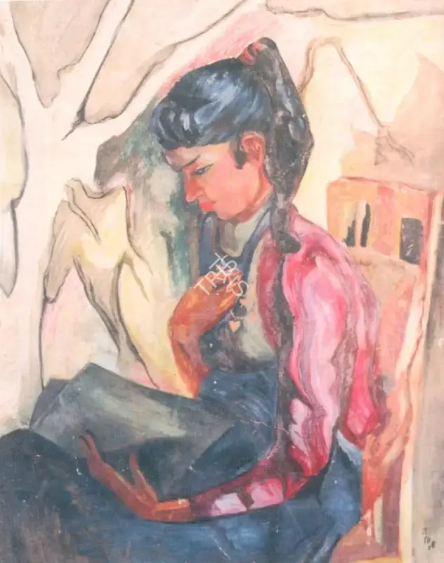 Shreshtha, Laxman (Artist). Untitled, n.d. | Painting