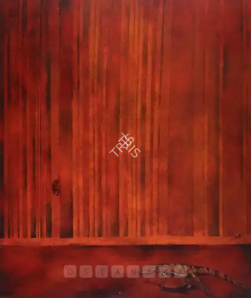 Akhilesh (Artist). Mahawar Ke Rang Jaise Lahoo, 2005 | Painting