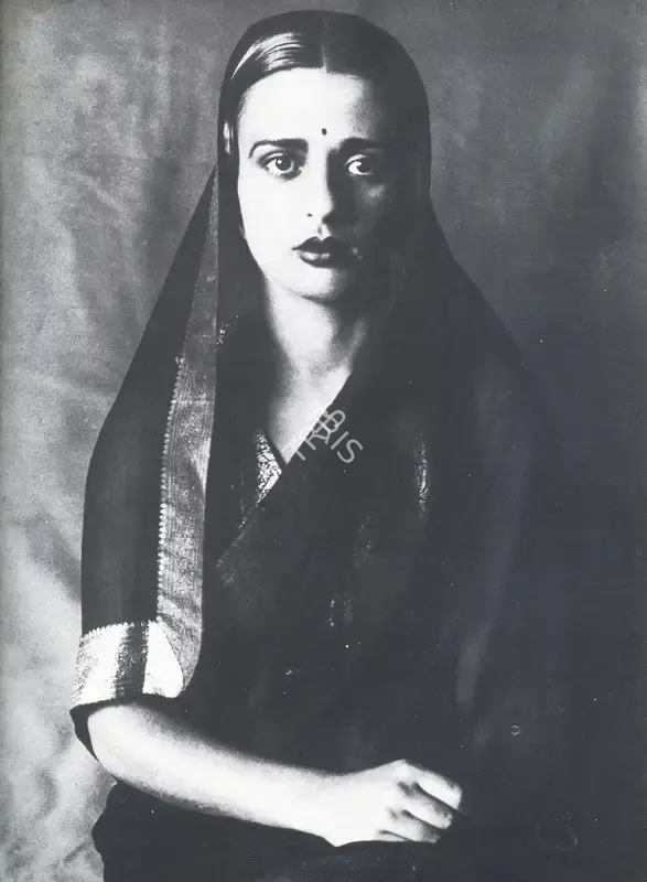 Khanna, Krishen (Photographer). Amrita in Sari, n.d. | Contemporary Photograph