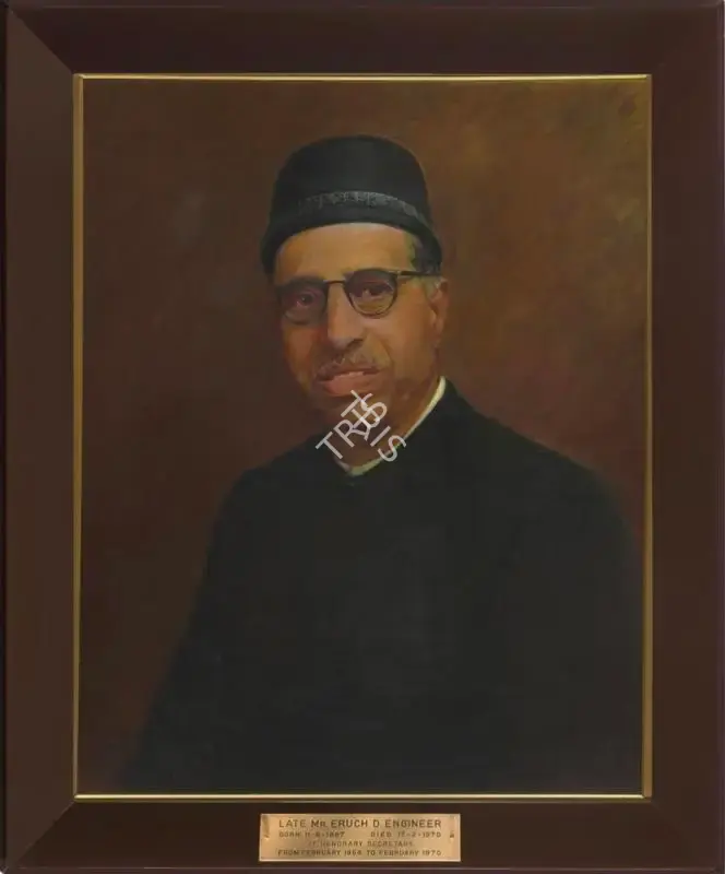 Constable, Tehmuras (Artist). Mr. Eruch D. Engineer (1887-1970). Oil on canvas, n.d. | Painting | FineArts | 00545903