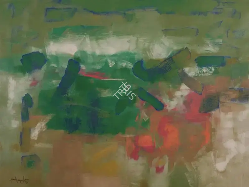 Adimoolam, K.M. (Artist). Terra Incognita. Oil on canvas, 2005 | Painting | FineArts | 00353503