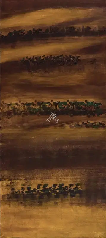 Dahanukar, Prafulla (Artist). Untitled. Oil on canvas, 1996 | Painting | FineArts | 00603752