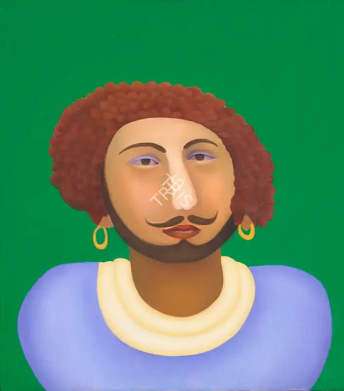 Bawa, Manjit (Artist). Untitled (King), 1996 | Painting