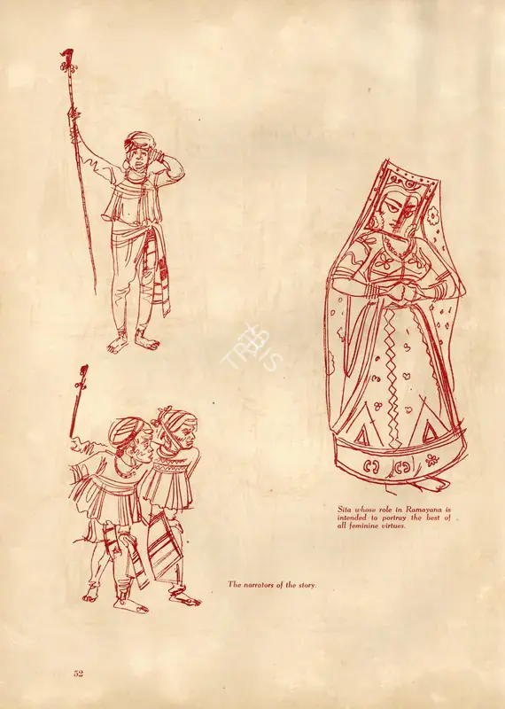 Chavda, Shiavax (Artist). Sketches. In Marg. 6(3), pp. 52-56. Bombay: Marg, June 1953 | Essay | FineArts | 00668819