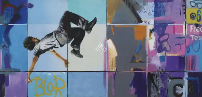 Kashi, Ravi Kumar (Artist). Traces 3. Oil & acrylic on canvas, 2020 | Painting | FineArts | 00603855