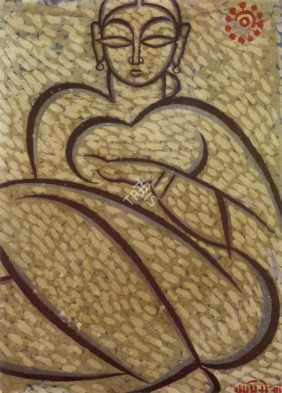 Roy, Jamini (Artist). Untitled, n.d. | Painting