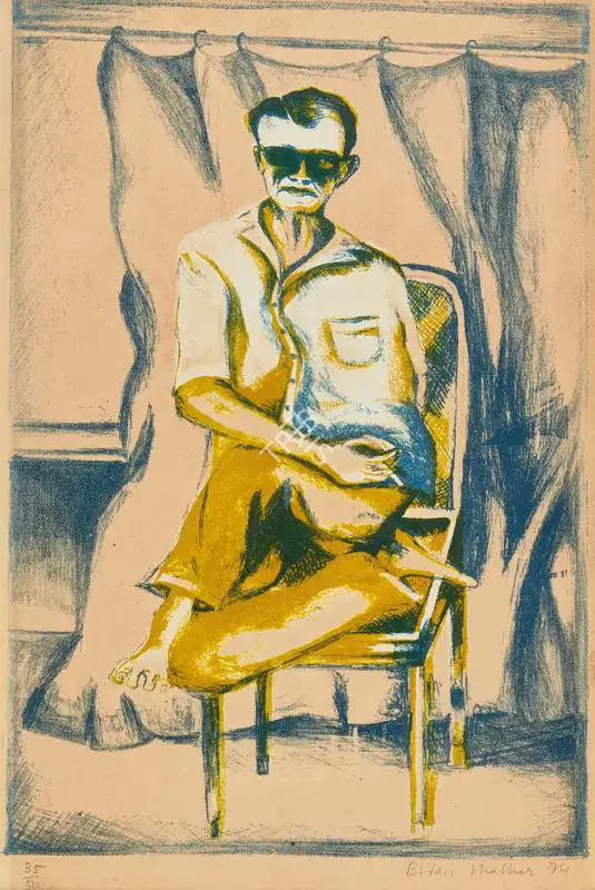 Khakhar, Bhupen (Artist). Untitled, 1974 | Graphic Art