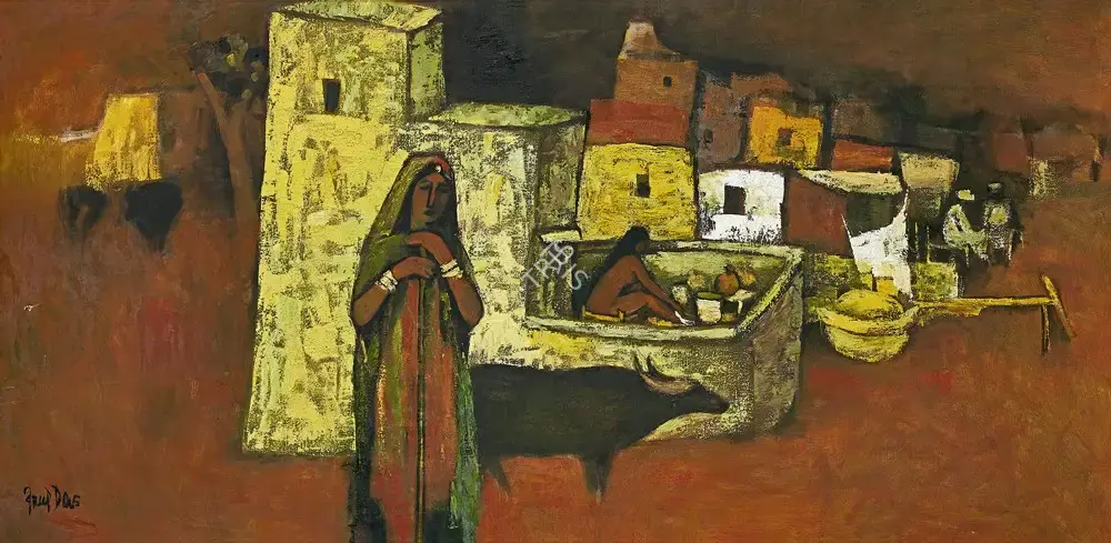 Das, Arup (Artist). Untitled, n.d. | Painting