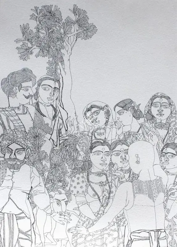Goud, K. Laxma (Artist). Untitled, 2006 | Painting