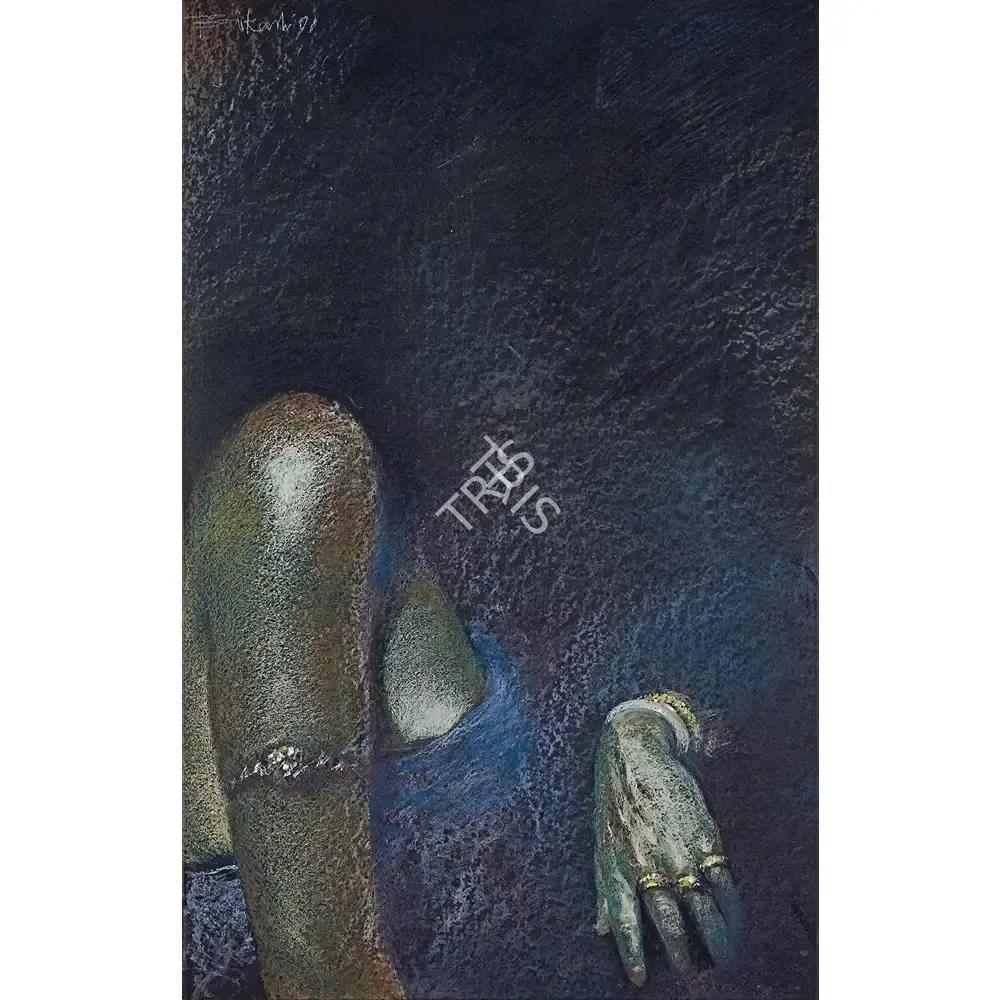 Bhattacharjee, Bikash (Artist). Untitled, 1991 | Painting