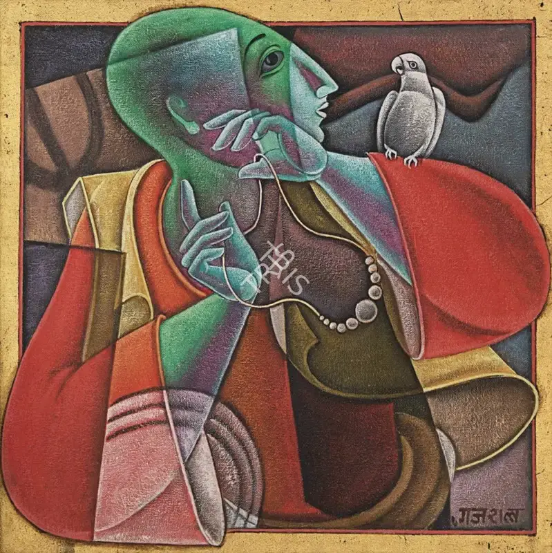 Gujral, Satish (Artist). Untitled, 2003 | Painting