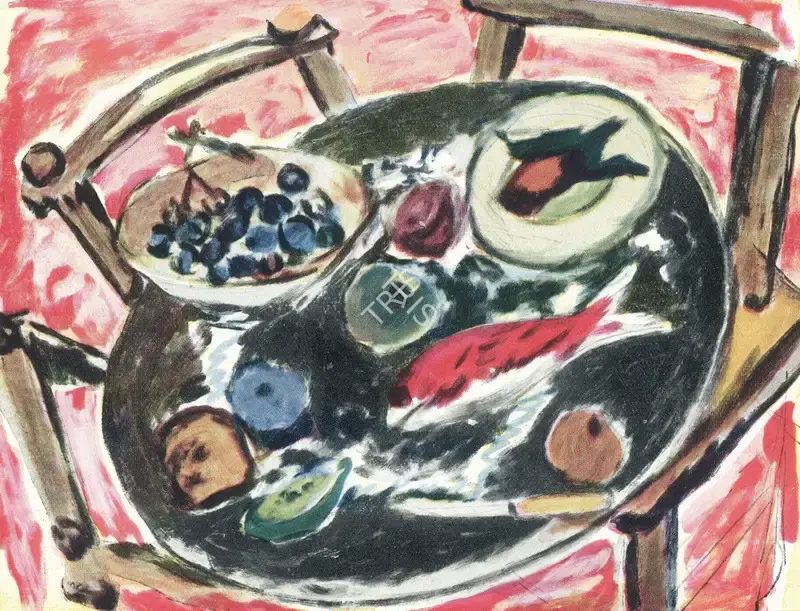 Ara, K.H. (Artist). Still Life. n.d. | Marg, December 1953 | Painting | FineArts | 00673995