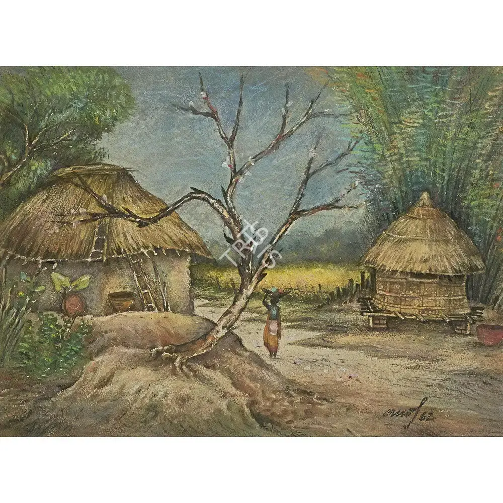 Ghose, Gopal (Artist). Untitled, 1962 | Painting