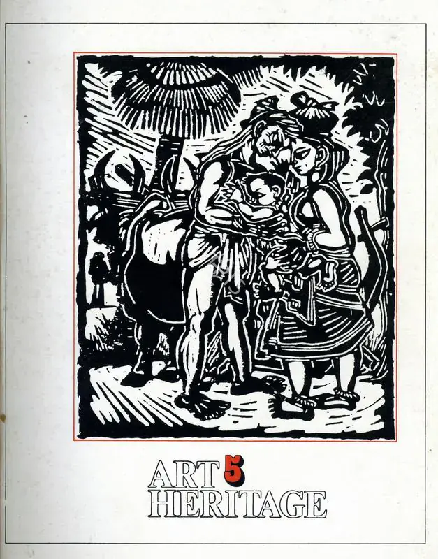 Alkazi, Ebrahim (Editor). Art Heritage 5, 1985-1986 | Journal