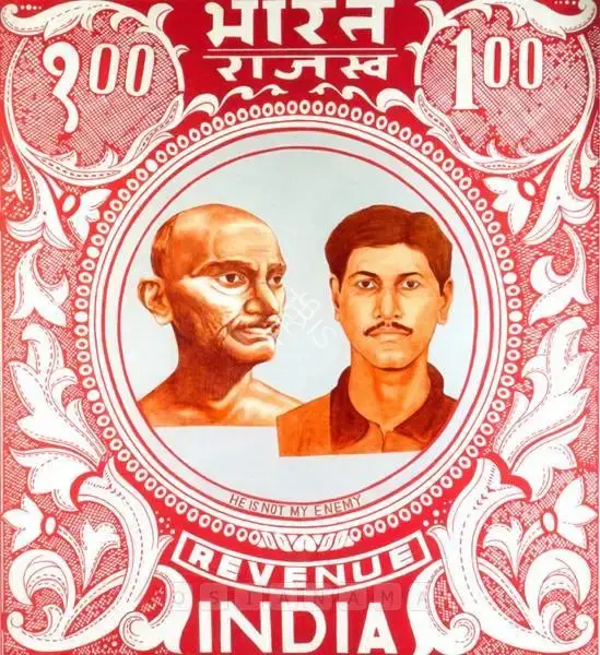 Purkayastha, Ashim (Artist). He Is Not My Enemy. Acrylic on canvas, 2004 | Painting | FineArts | 00898769