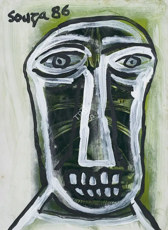 Souza, F.N. (Artist). Untitled, 1986 | Painting