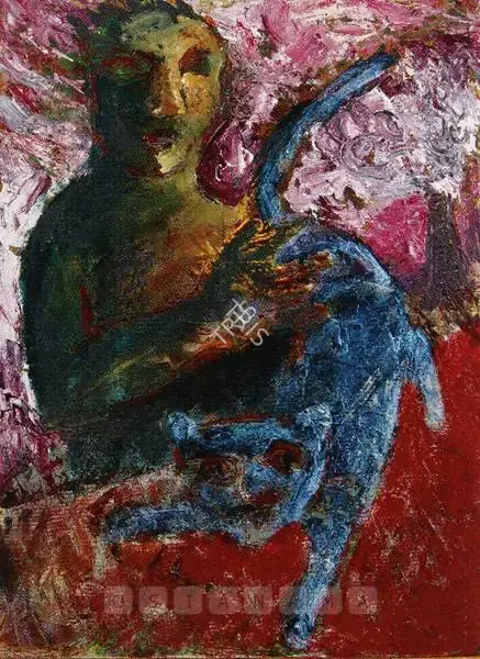 Husain, Owais (Artist). Untitled. Acrylic on canvas, 1990 | Painting  | 00880305