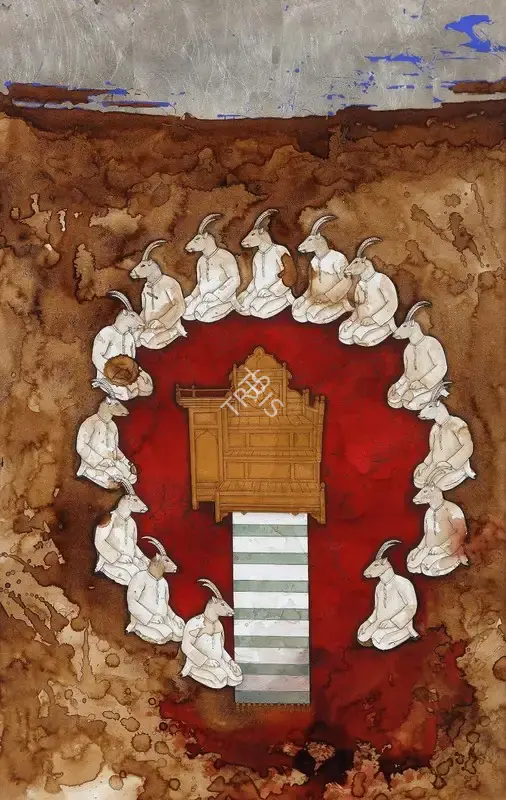 Ahmed, Waseem (Artist). Untitled, 2013 | Painting