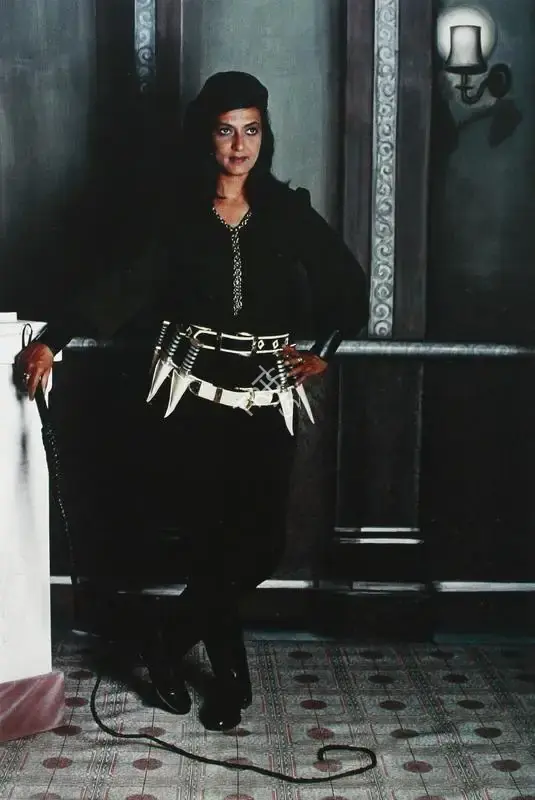 Pushpamala (Artist). Cracking The Whip, 2001 | Print