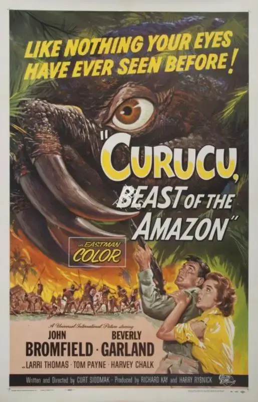 Kay, Richard (Producer), Curucu Beast of the Amazon, 1956 | Poster | CinemaEducation | 00790451