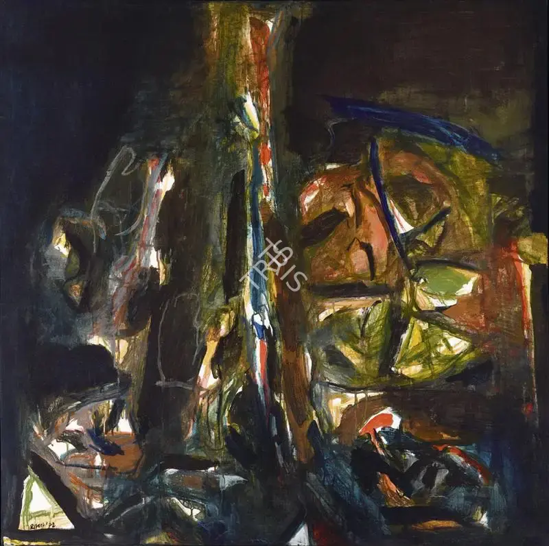 Raza, S.H. (Artist). La source, 1972 | Painting