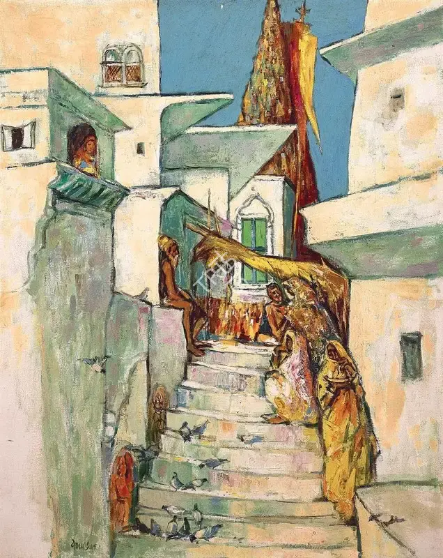Das, Arup (Artist). Untitled, n.d. | Painting
