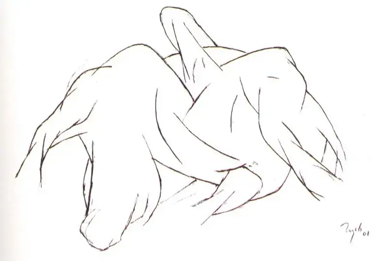 Mehta, Tyeb (Artist). Untitled, 2001 | Drawing