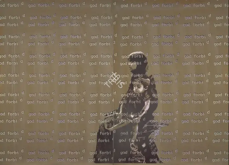Ponmany, Justin (Artist). God Forbid, 2007 | Painting