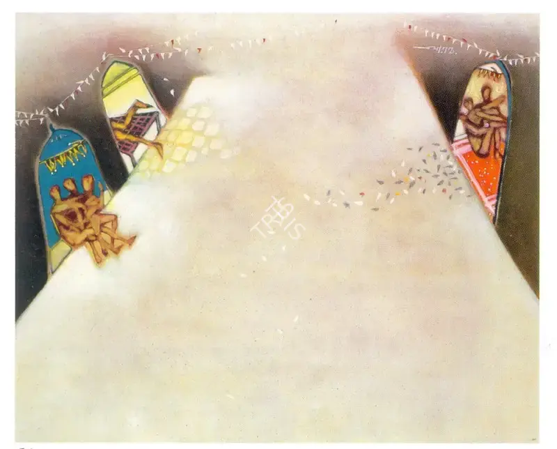 Parikh, Jayant (Artist). Untitled, 1972 | Painting