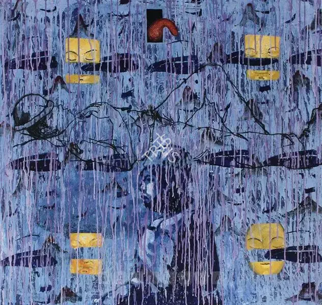 Iranna, G.R. (Artist). Untitled. Oil on canvas, n.d. | Painting  | 00881538