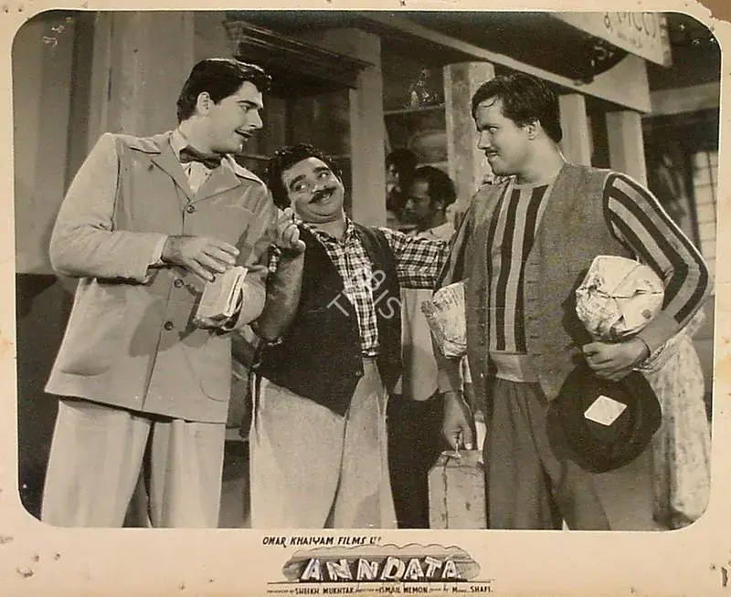 Mukhtar, Sheikh (Producer), Anndata, 1952 | Lobby Card | CinemaEducation | 00809438