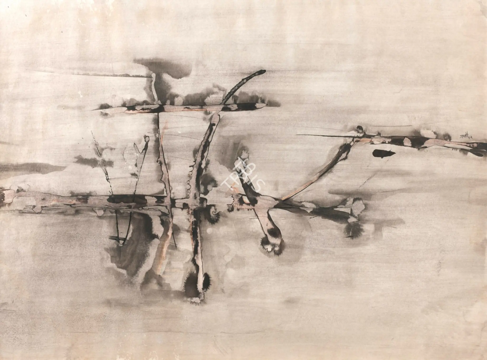 Gaitonde, V.S. (Artist). Untitled, 1962 | Painting