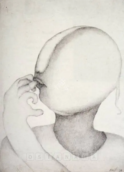 Bawa, Manjit (Artist). Untitled. Graphite on paper, 1979 | Graphic Art  | 00880565