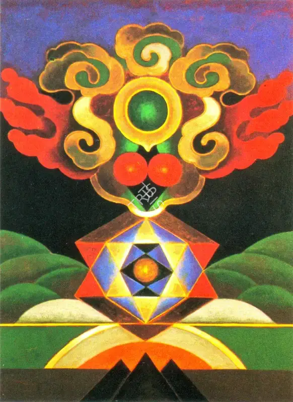 Santosh, G.R. (Artist). Shakti, 1990 | Painting