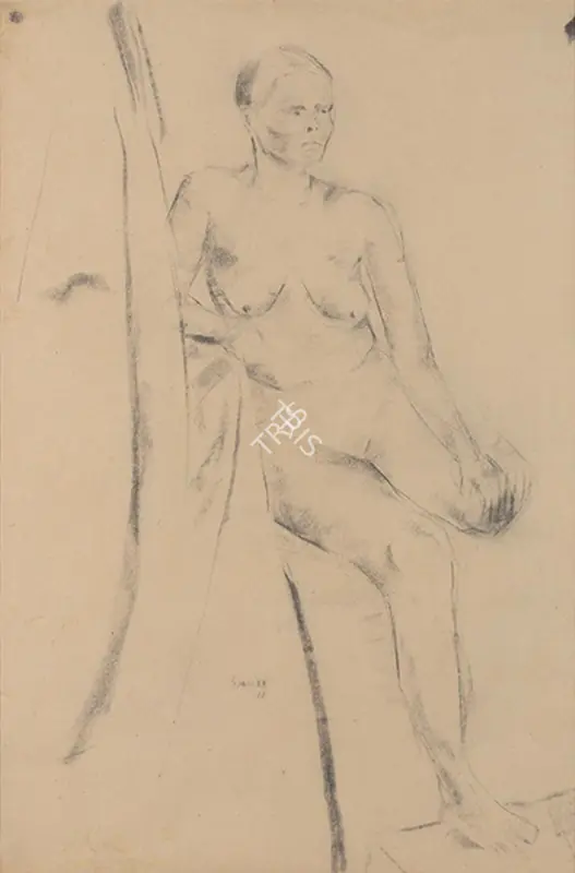 Padamsee, Akbar (Artist). Untitled, 1966 | Drawing