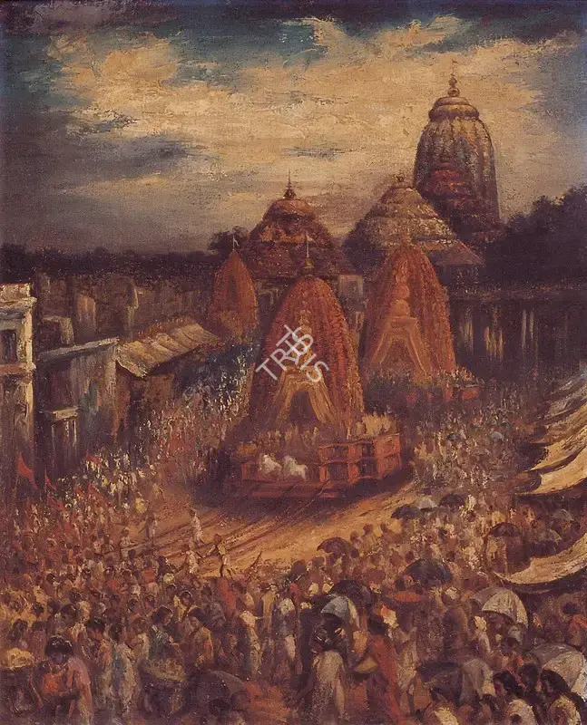 Ghosh, Sureshchandra (Artist). Maha Jagannath Darshan, c.1913 | Painting