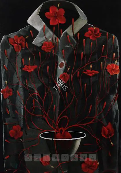 Nair, Surendran (Artist). Pyaasa (For Guru Dutt). Oil on canvas, 2000 | Painting  | 00880980