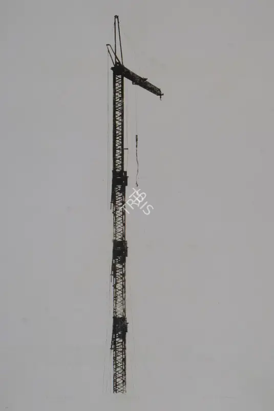 Sharma, Nataraj (Artist). Construction (Crane 2). Mixed media etching on paper, 2005 | Graphic Art | FineArts | 00574743