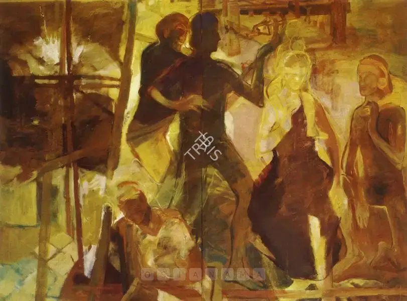 Chowdhury, Arunanshu (Artist). Untitled, 1993 | Painting