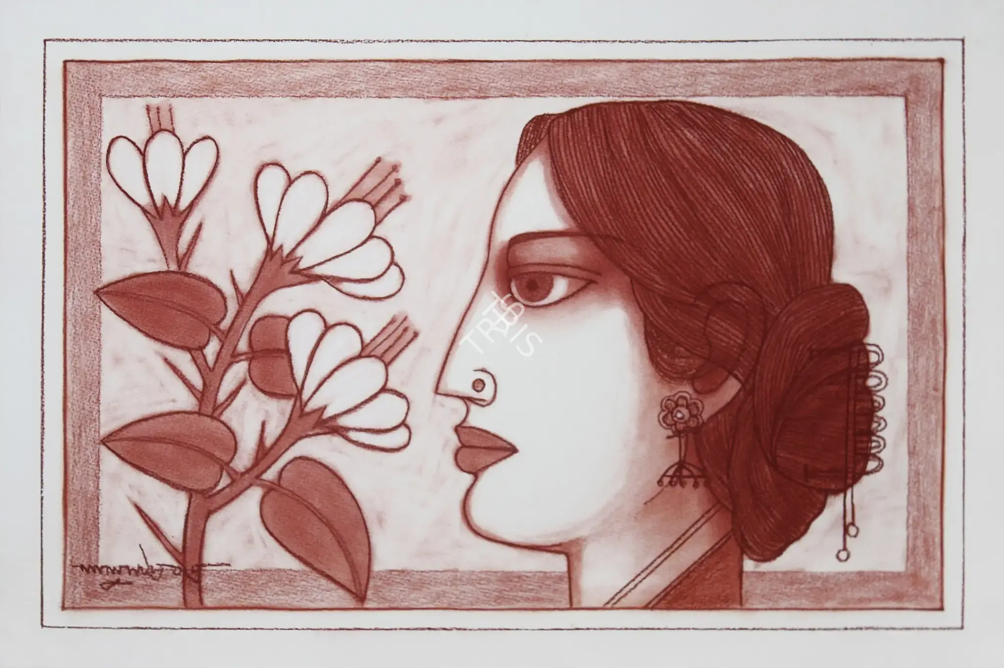 Shaw, Lalu Prasad (Artist). Untitled, n.d. | Drawing