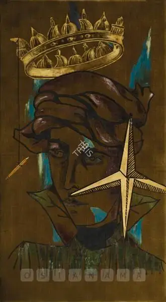Dodiya, Anju (Artist). Coronation IV, 2004 | Sculpture