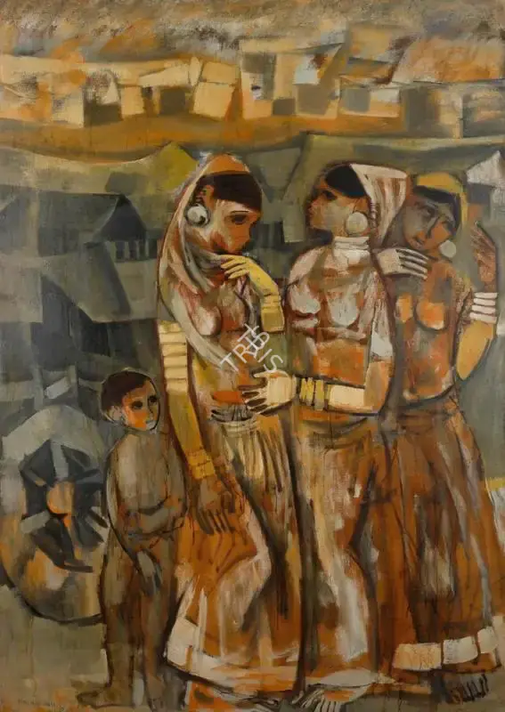 Sivanesan, M. (Artist). Untitled. Oil on canvas, 1969 | Painting  | 00867468