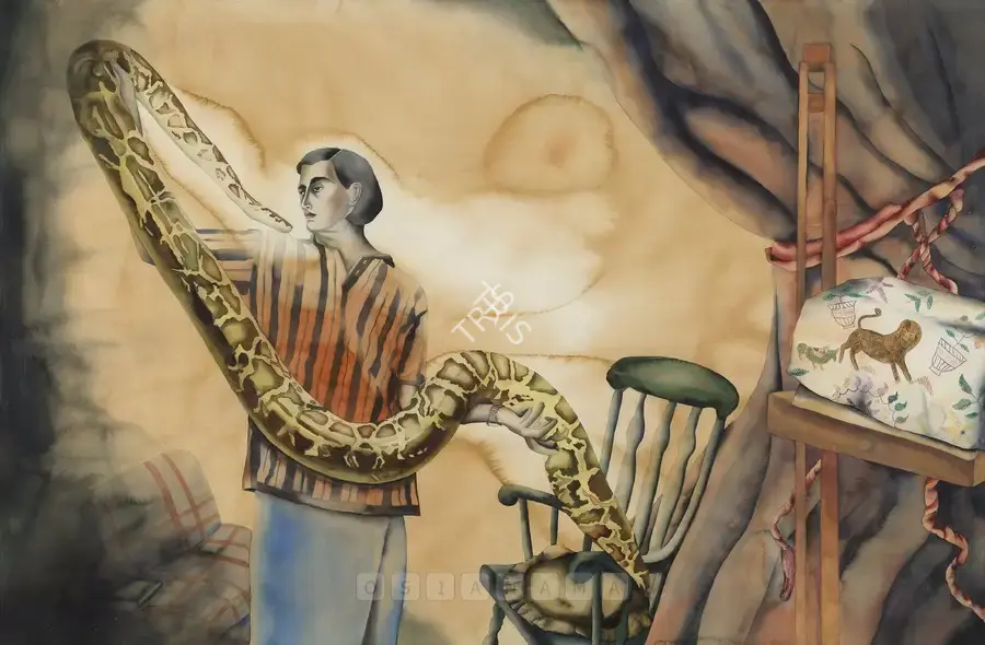 Dodiya, Anju (Artist). In Custody, 1999 | Painting